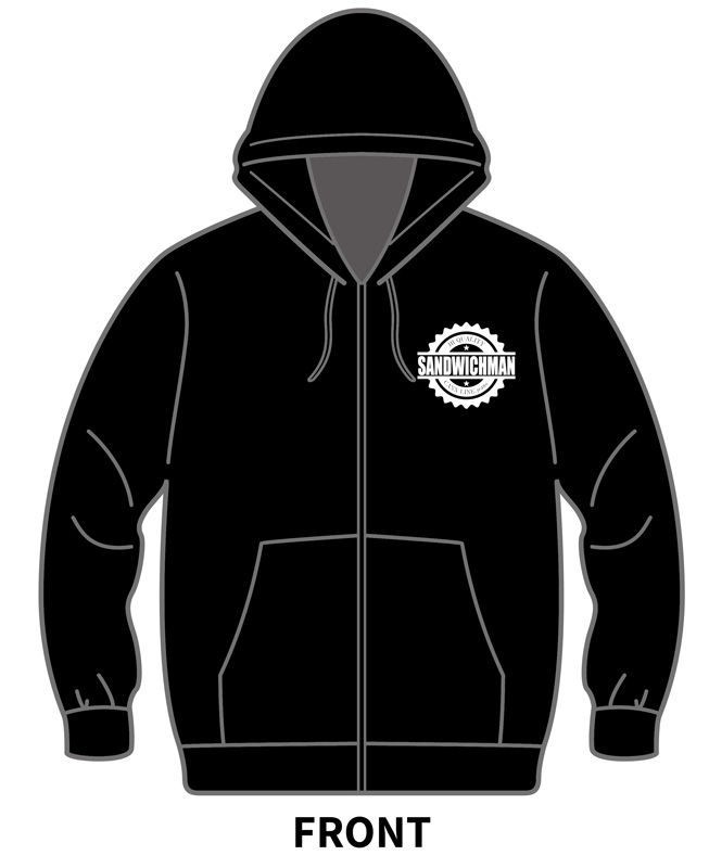 サンドウィッチマン×CANN LINEパーカー M : サンドウィッチマン