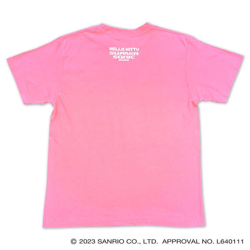 SUMMER SONIC｜HELLO KITTY Collaboration T-Shirt (S)ピンク