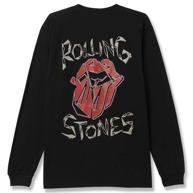 Hackney Diamonds L/S Tee Black （L） : The Rolling Stones