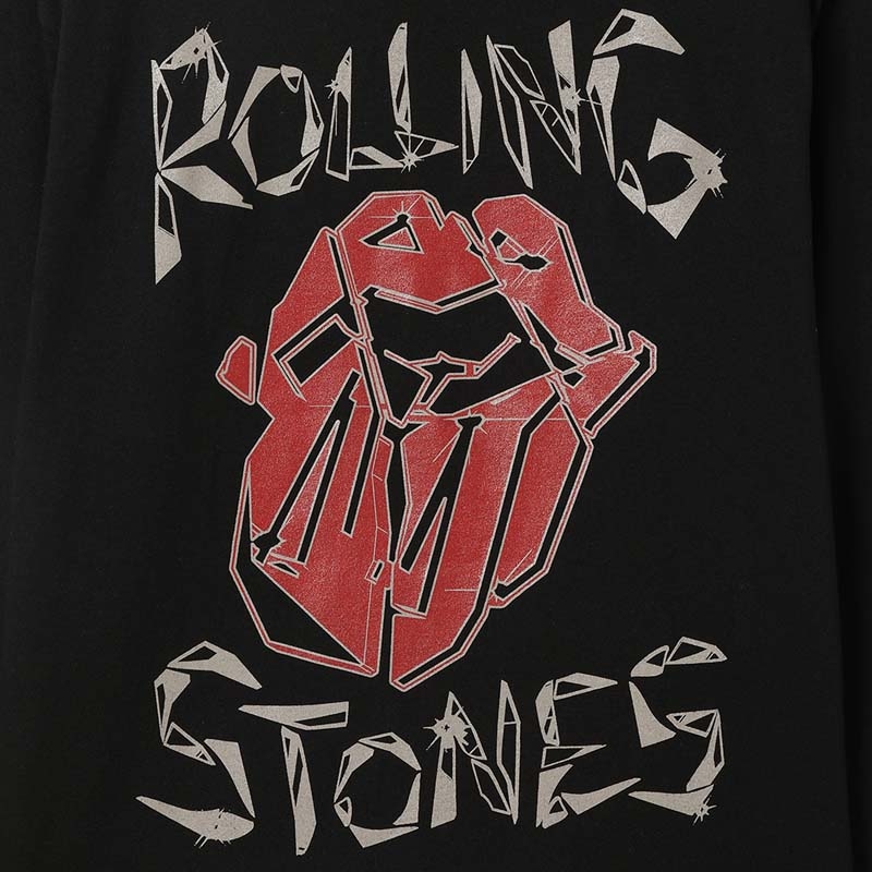 Hackney Diamonds L/S Tee Black （L） : The Rolling Stones