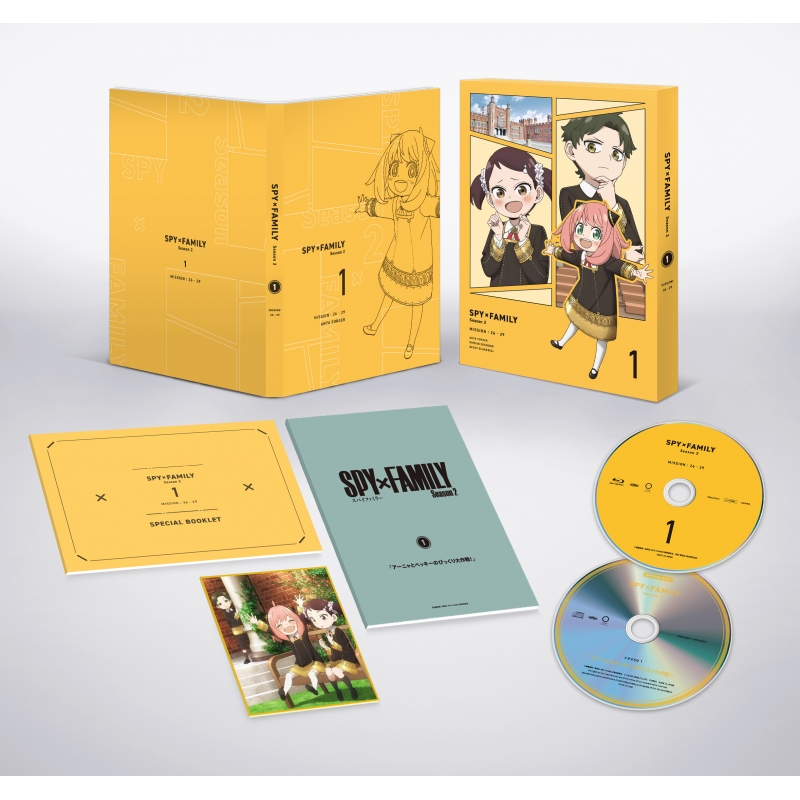 SPY×FAMILY スパイファミリー Blu-ray 初回特典付き - アニメ