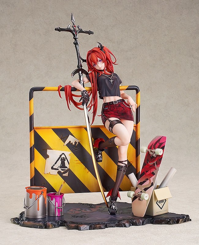 アークナイツ　スルト　熔火Ver　1/7スケール完成品フィギュア 開封レビュー】Myethos アークナイツ スルト 劫火 Ver. 1/7