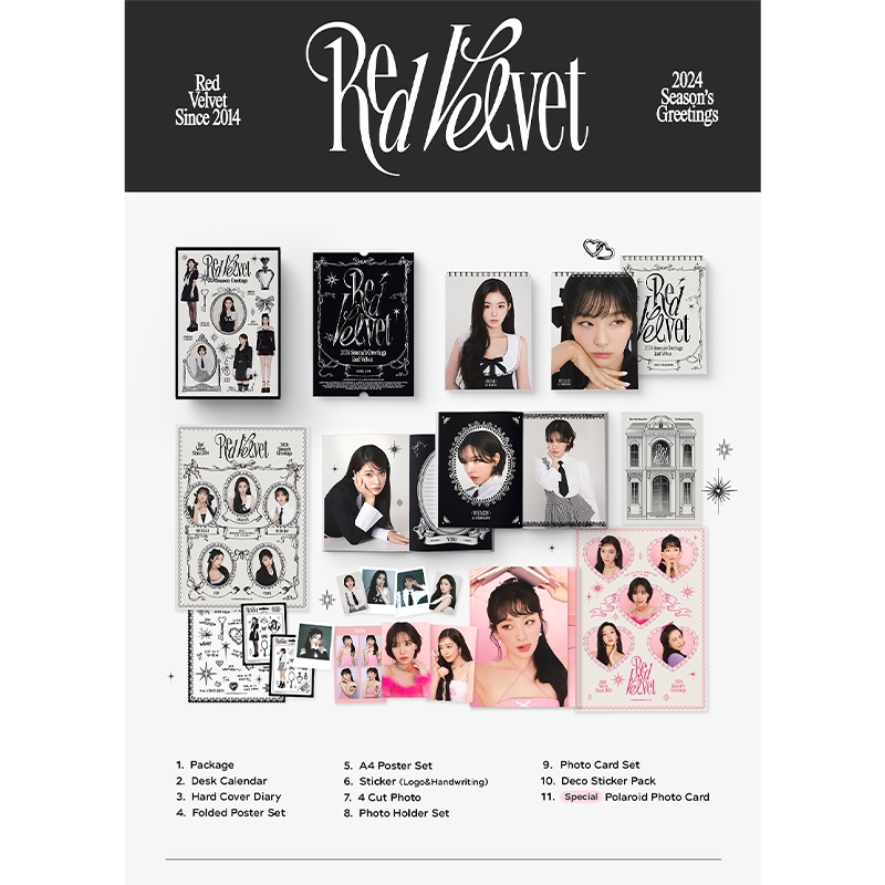 Red Velvet / [Red Velvet] 2024 SEASON'S GREETINGS [CALENDAR+GOODS