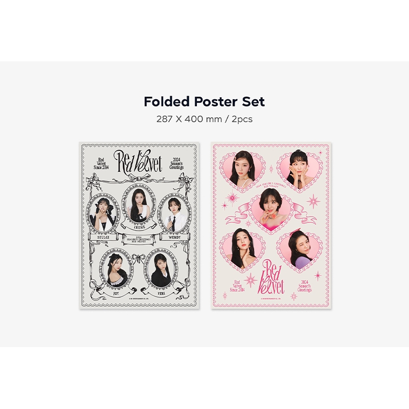 Red Velvet Red Velvet 2024 SEASON S GREETINGS CALENDAR GOODS   003 4 