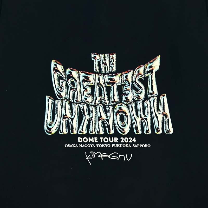 2回目受付］THE GREATEST UNKNOWN TEE （S）【BLACK】 : King Gnu