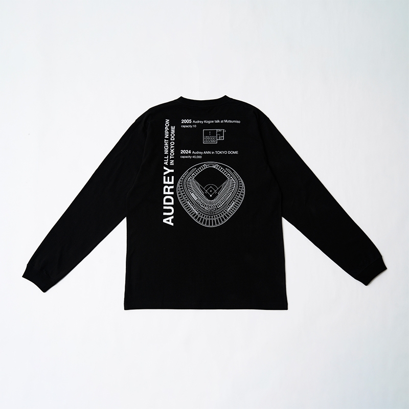 ロングスリーブTシャツ（黒）XXL : オードリー | HMVu0026BOOKS online - AUDANN045