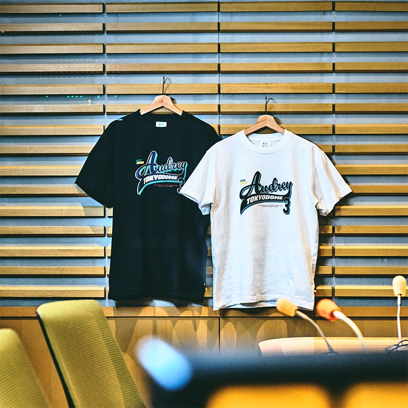 オードリーANN in 東京ドームTシャツ（ネイビー）S : オードリー