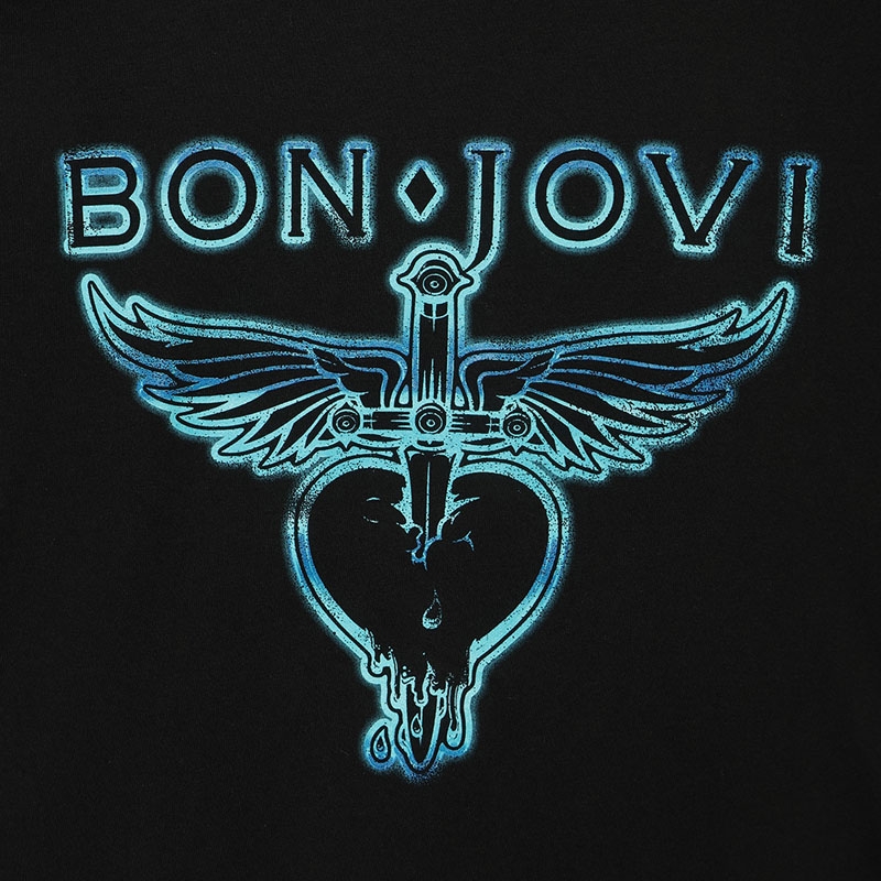 Bon Jovi アルバム ジャケット マグネットホルダー Bon Jovi Blue Logo