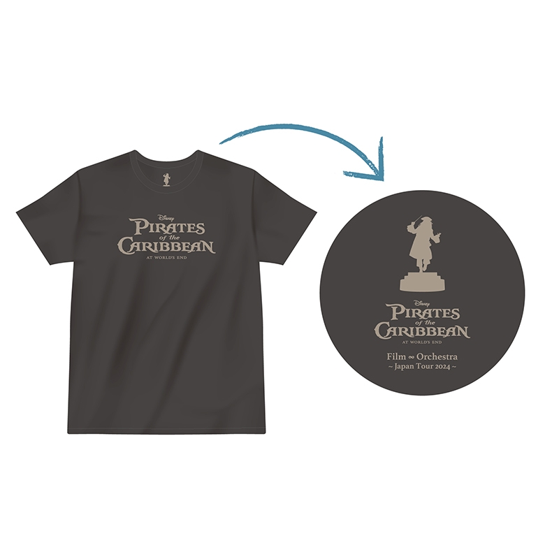 Tシャツ（L） / 『パイレーツ・オブ・カリビアン/ワールド