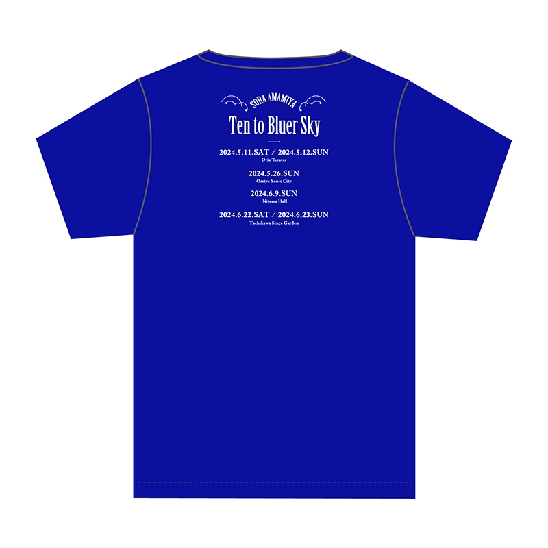 ツアーTシャツ（L）/ Ten to Bluer Sky : 雨宮天 | HMV&BOOKS online 