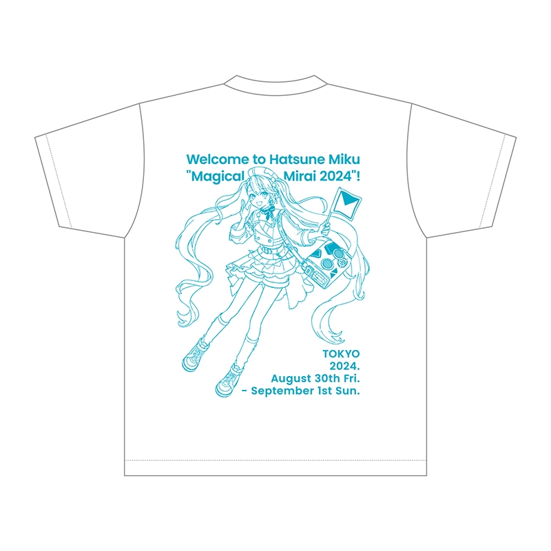 マジカルミライ 2024 オフィシャルTシャツ TOKYO ver.（M