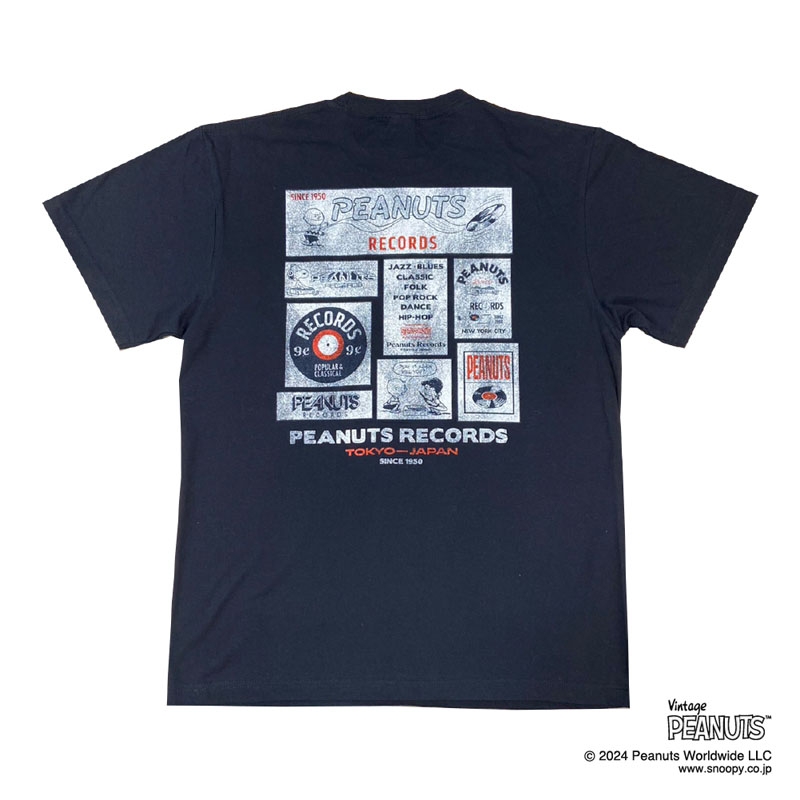 SUMMER SONIC × PEANUTS Collaboration T-Shirt［ブラック］XL
