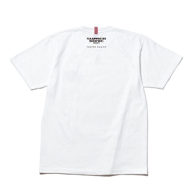 SUMMER SONIC × 天野タケル Collaboration T-Shirt［ホワイト］2XL