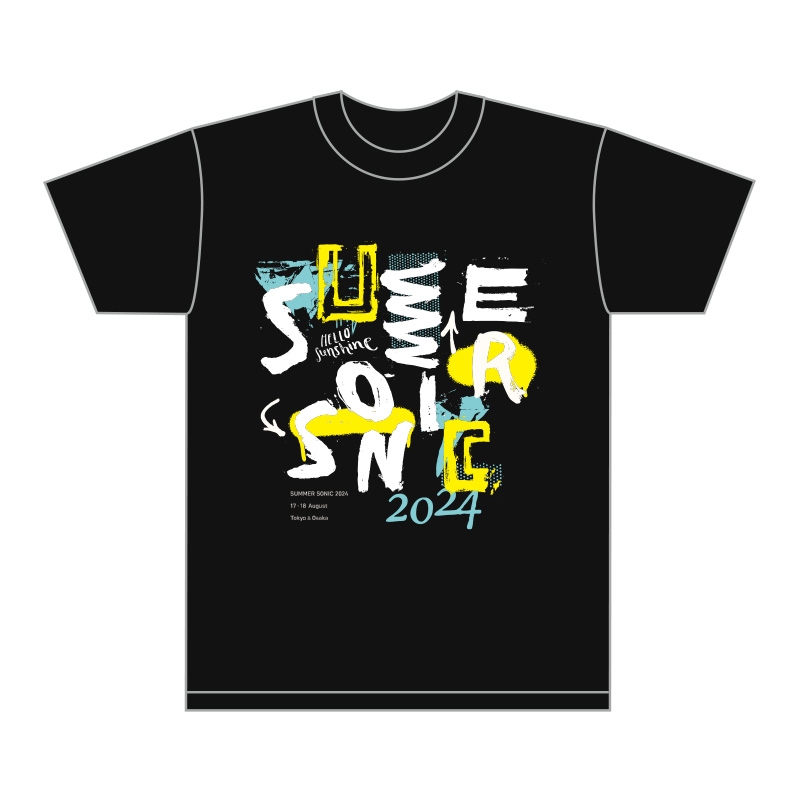 新品未開封　SUMMER SONIC 2024グラフィティTシャツ グラフィティTシャツ［ブラック］S : SUMMER SONIC | HMV&BOOKS