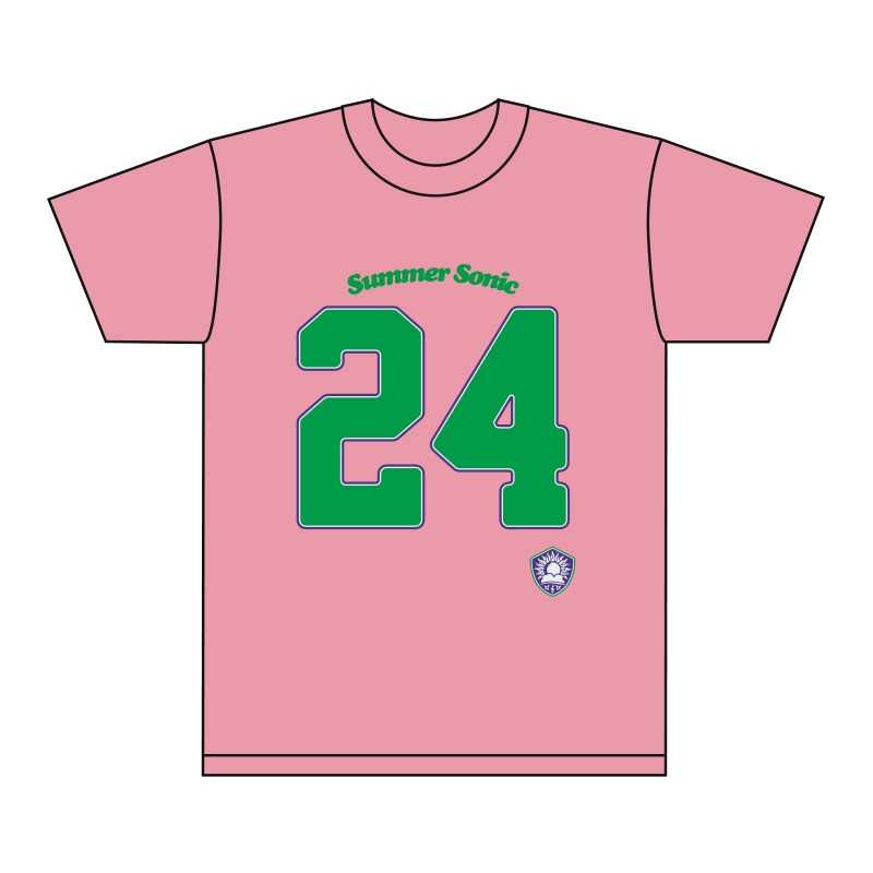 24カラバリTシャツ［ピンク］S : SUMMER SONIC | HMV&BOOKS online