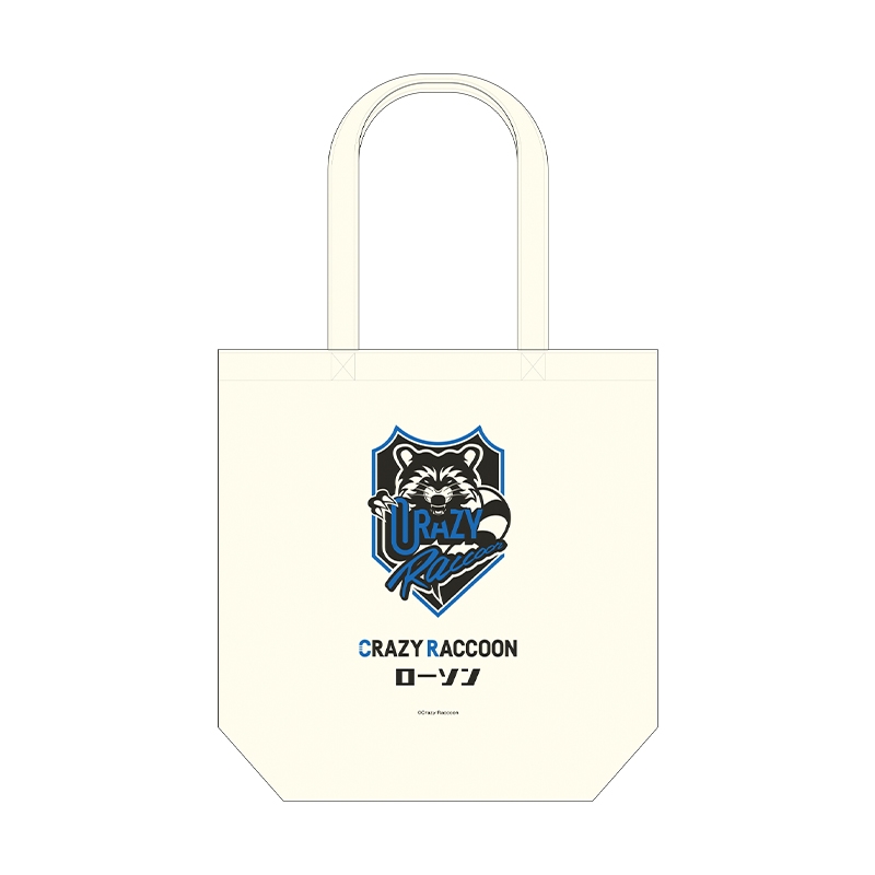 B5ステッカーセット＋トートバッグセット : Crazy Raccoon