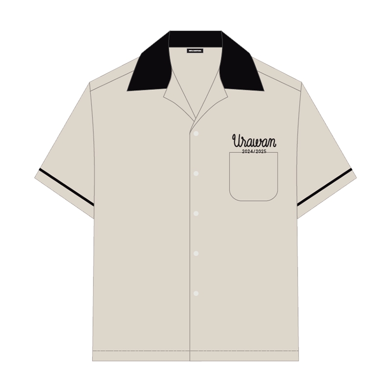 KEITAMARUYAMA×ウラワン2024/2025 BOWLING SHIRTS（OFF BEIGE）M