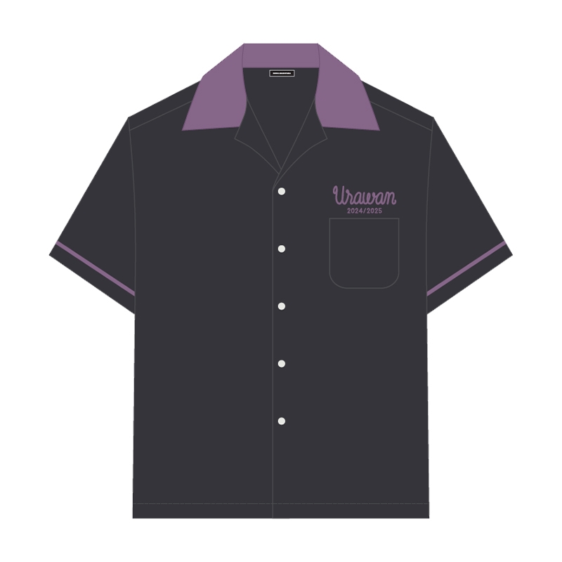 KEITAMARUYAMA×ウラワン2024/2025 BOWLING SHIRTS（BLACK）M
