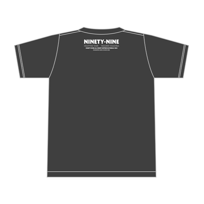 NINETY NINE ANN Tシャツ（Sumikuro）XXL : ナインティナイン