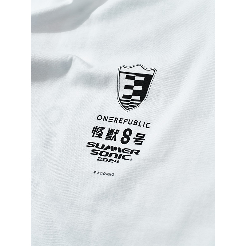 アニメtシャツ　怪獣8号✖️ONE REPUBLIC サマソニ限定 SUMMER SONIC × ONEREPUBLIC × 怪獣8号 Collaboration T-Shirt