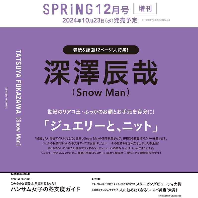 スプリング ストア 雑誌 12 月 号