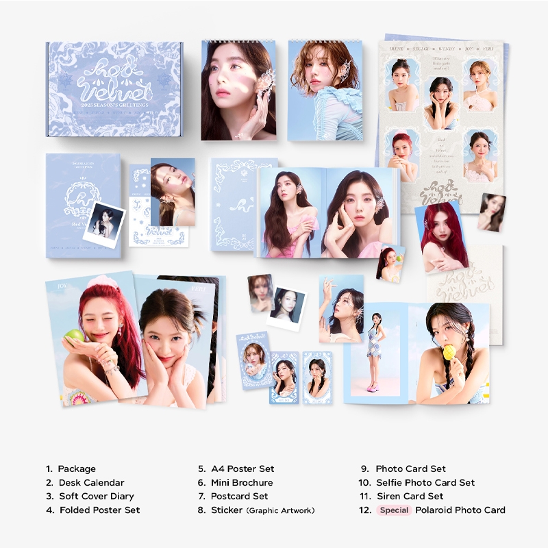 Red Velvet 2025 SEASON'S GREETINGS : Red Velvet | HMV&BOOKS