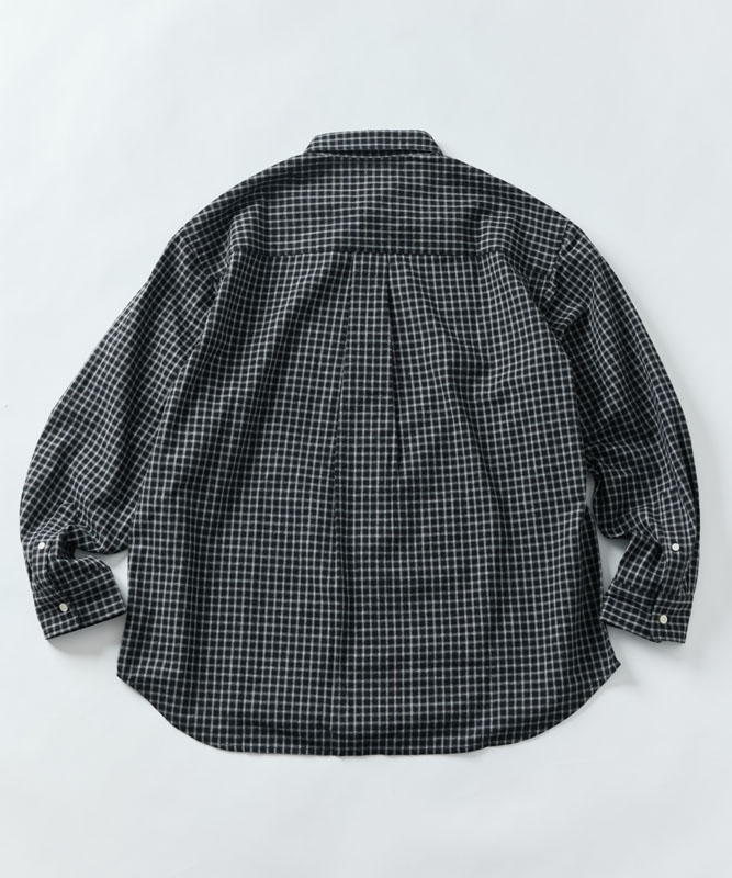 チェックネルシャツ ブラック（S-M） : ローソン×FREAK'S | HMV&BOOKS