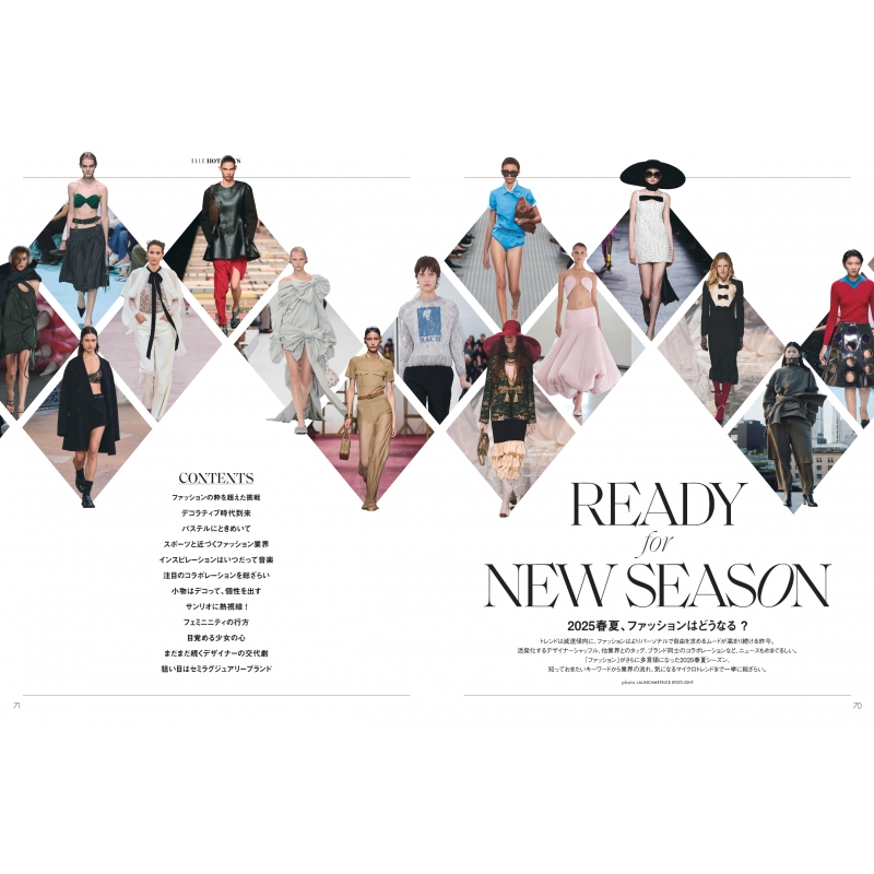 ELLE JAPON (エル・ジャポン)2025年 2月号【表紙：HAERIN