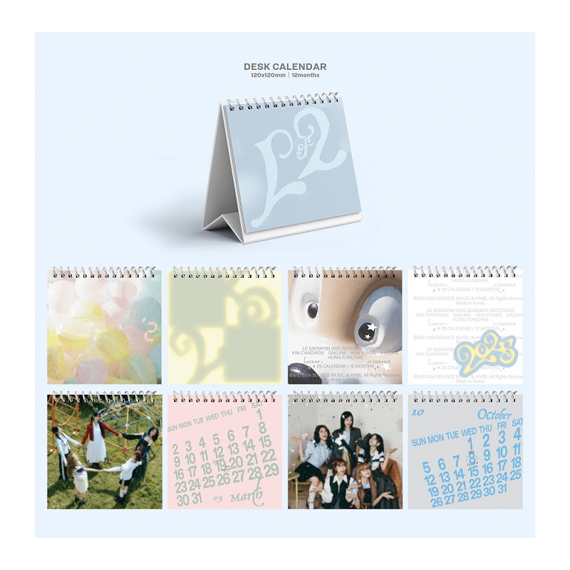 LE SSERAFIM 2025 SEASON'S GREETINGS : LE SSERAFIM