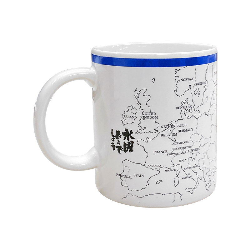 水曜どうでしょう EURO21マグカップ（ブルー）【受取方法