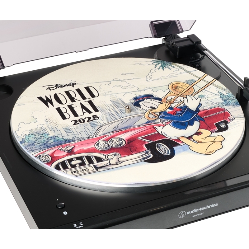 スリップマット付き レコードプレーヤー / ディズニー・ワールド