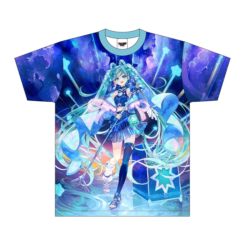 「初⾳ミク着⽤ フルグラフィックTシャツ」 HATSUNE MIKU EXPO 10th Anniversary - 初音ミク着用 フル