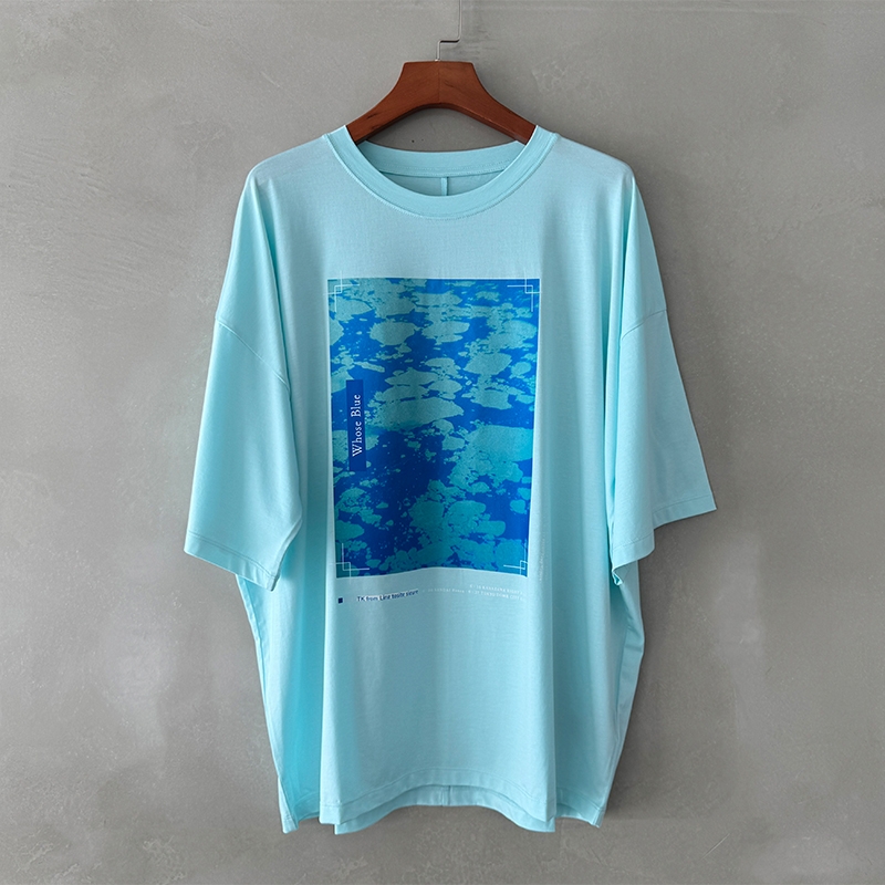 Whose Blue T-shirt［Aqua Blue］ : TK from 凛として時雨