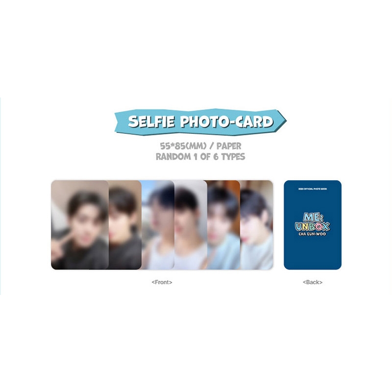 HMV&BOOKS online限定ランダム特典C》2025 CHA EUN-WOO OFFICIAL