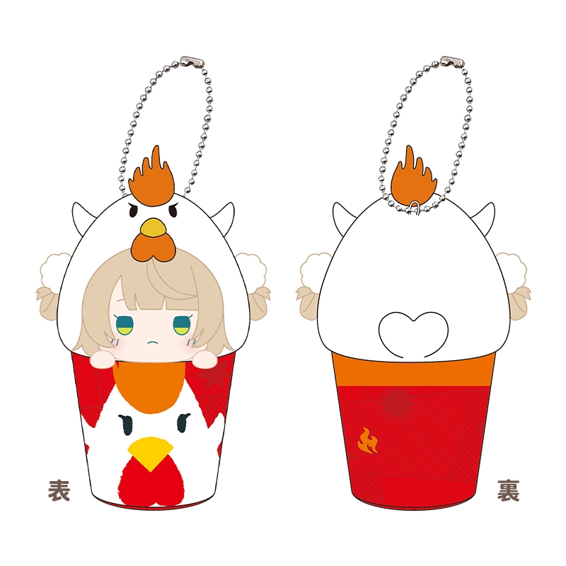 なりきり！からあげクン ミニぬいキーホルダー（全3種のうち