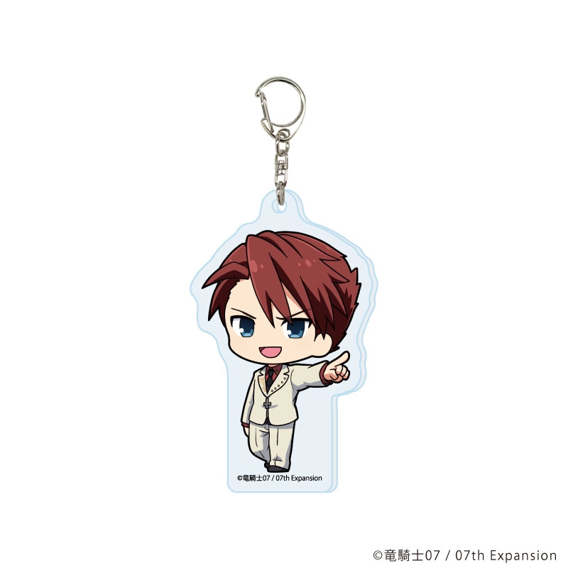 単品】アクリルキーホルダー ミニキャライラスト（全12種のうち