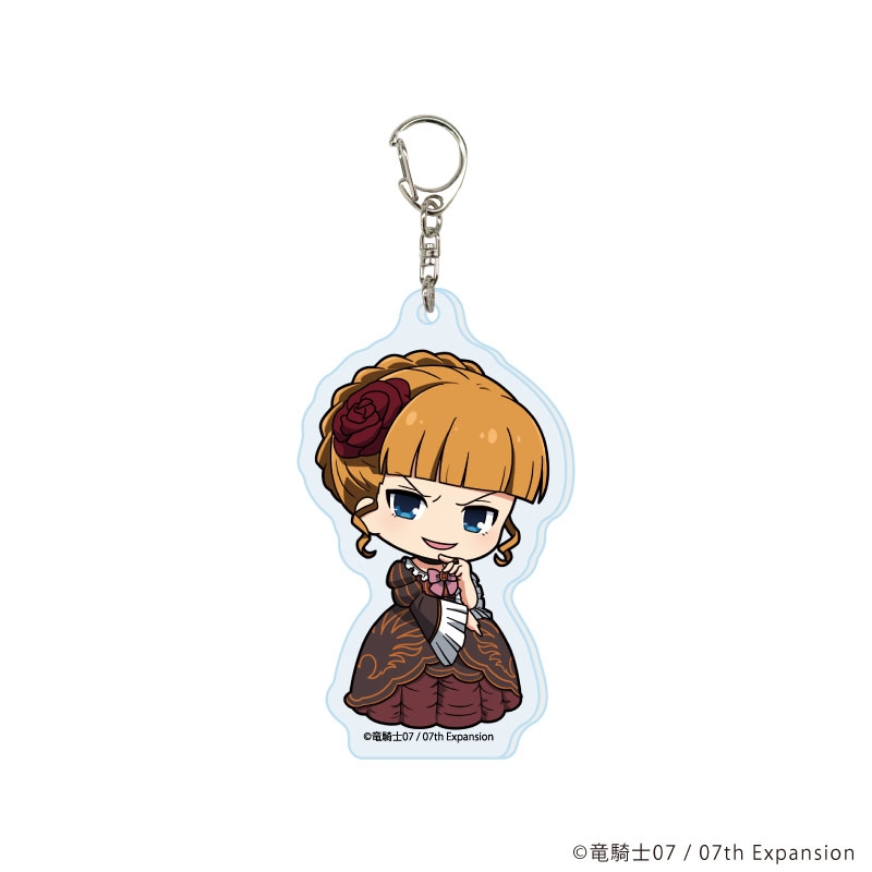 単品】アクリルキーホルダー ミニキャライラスト（全12種のうち