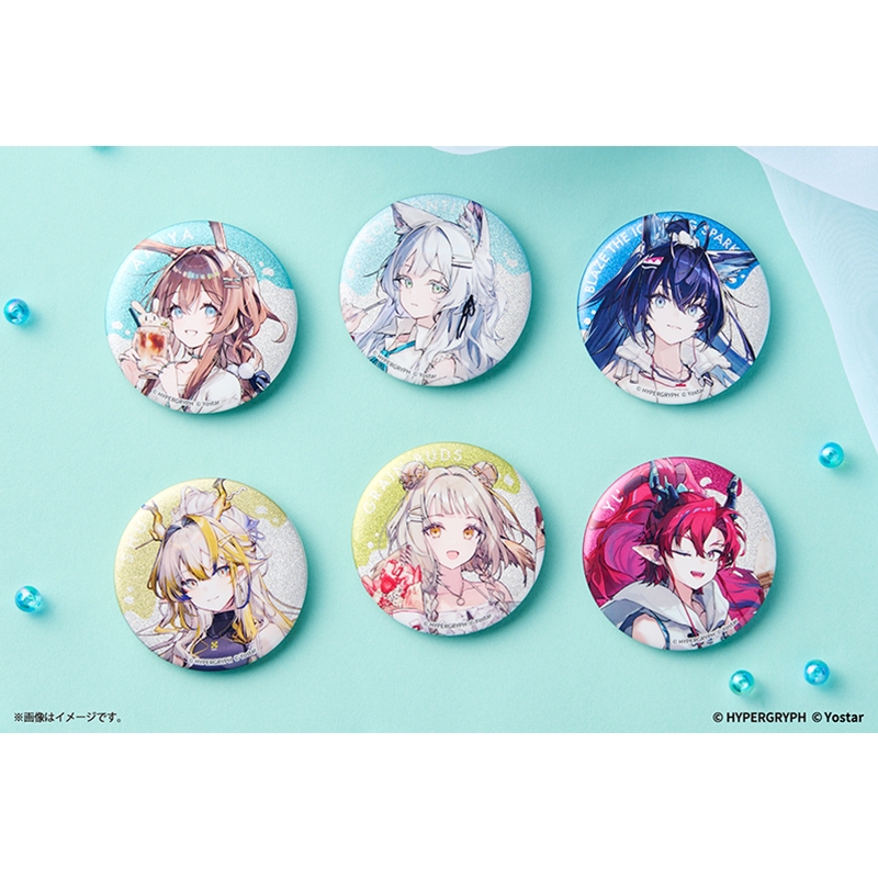 アークナイツ　マルイポップアップ　缶バッジ　コンプリートセット　×6 アークナイツ マルイポップアップ 缶バッジ コンプリートセット