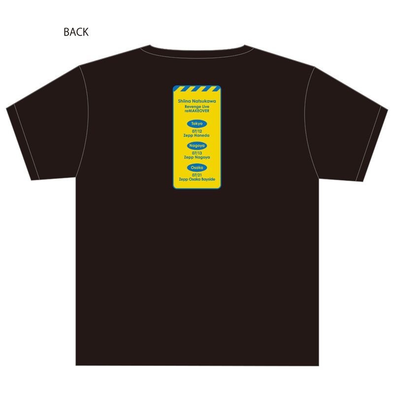 ツアーTシャツ（L）/ reMAKEOVER : Shina Natsukawa | HMV&BOOKS