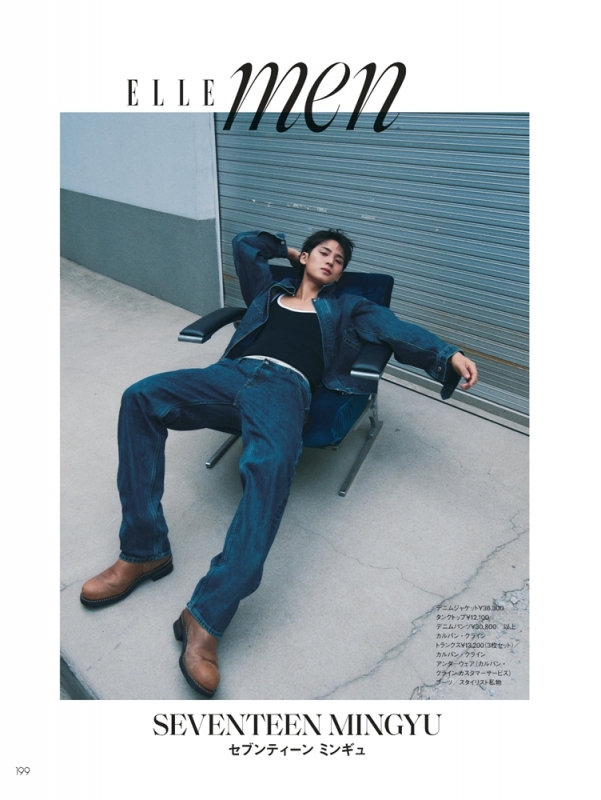 ELLE JAPON (エル・ジャポン)2025年 9月号 SEVENTEEN MINGYU特別版［A
