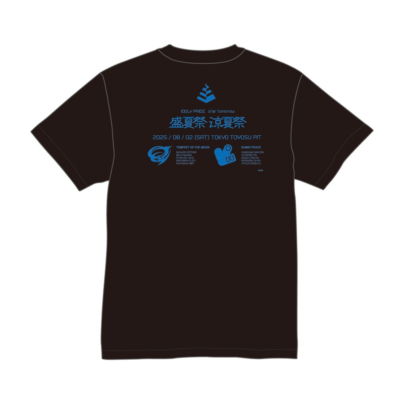 涼夏祭 ライブTシャツ（M）/ star tomorrow 涼夏祭 : IDOLY PRIDE