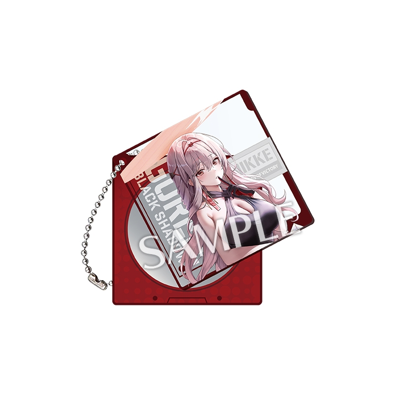 NIKKE ニケ1スライドミラーキーホルダー　全6種コンプ ファイル全種付き スライドミラーキーホルダー（全6種のうちランダム1個