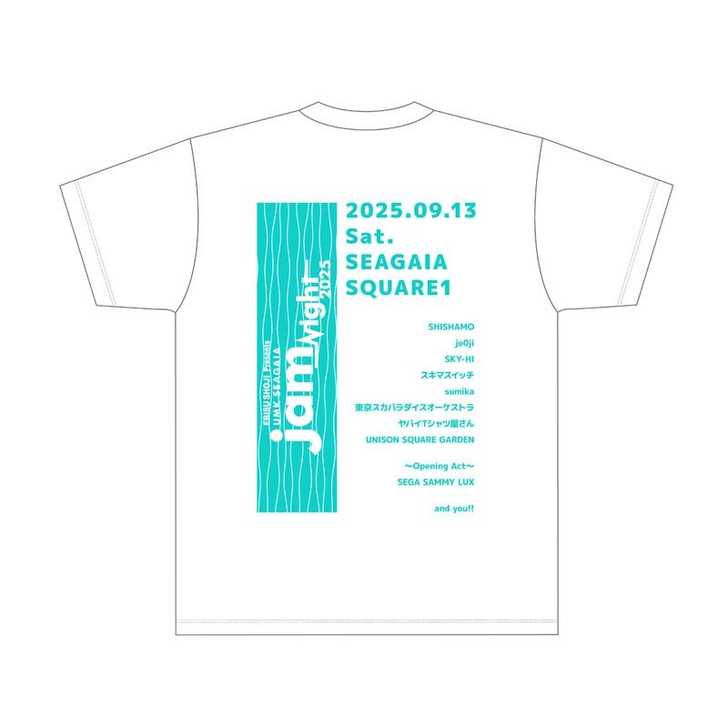 【Lサイズ】CENTRAL FEST2025 オフィシャルTシャツ（WHITE） b02c63ebc8020411c17cdeef5e17e1