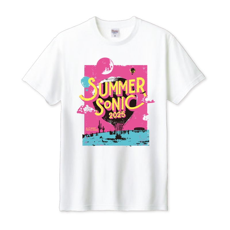 【希少XLサイズ】【新品】【B'z】　SUMMER SONIC　Tシャツ　　限定 SUMMER SONIC EXCLUSIVE COLLABO COLLECTION 〜Beyond The