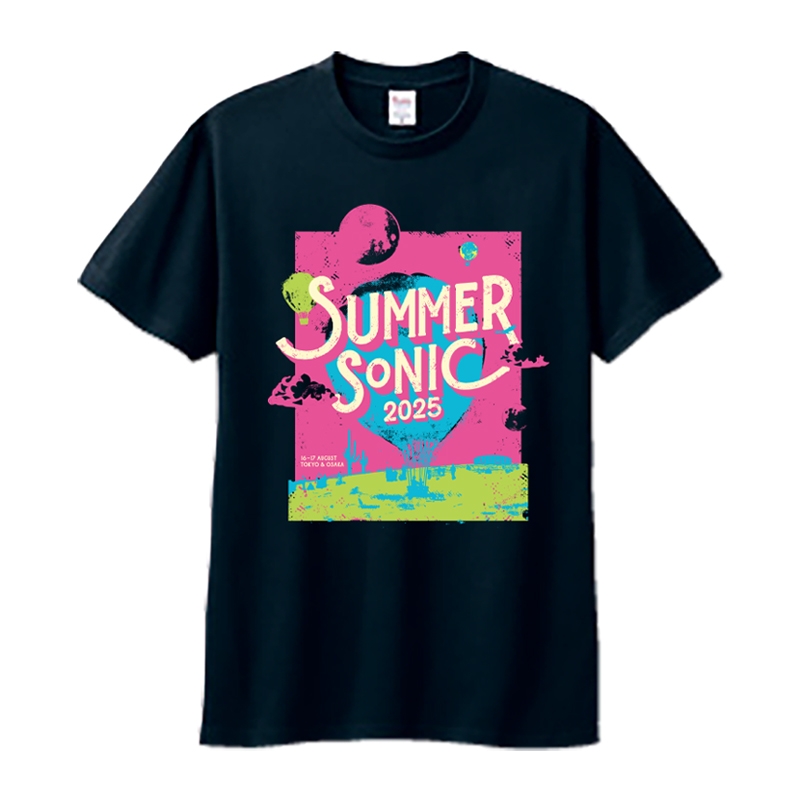 【希少XLサイズ】【新品】【B'z】　SUMMER SONIC　Tシャツ　　限定 XLARGE x X-girl x SUMMER SONIC 2025“音楽をまとう” カルチャー