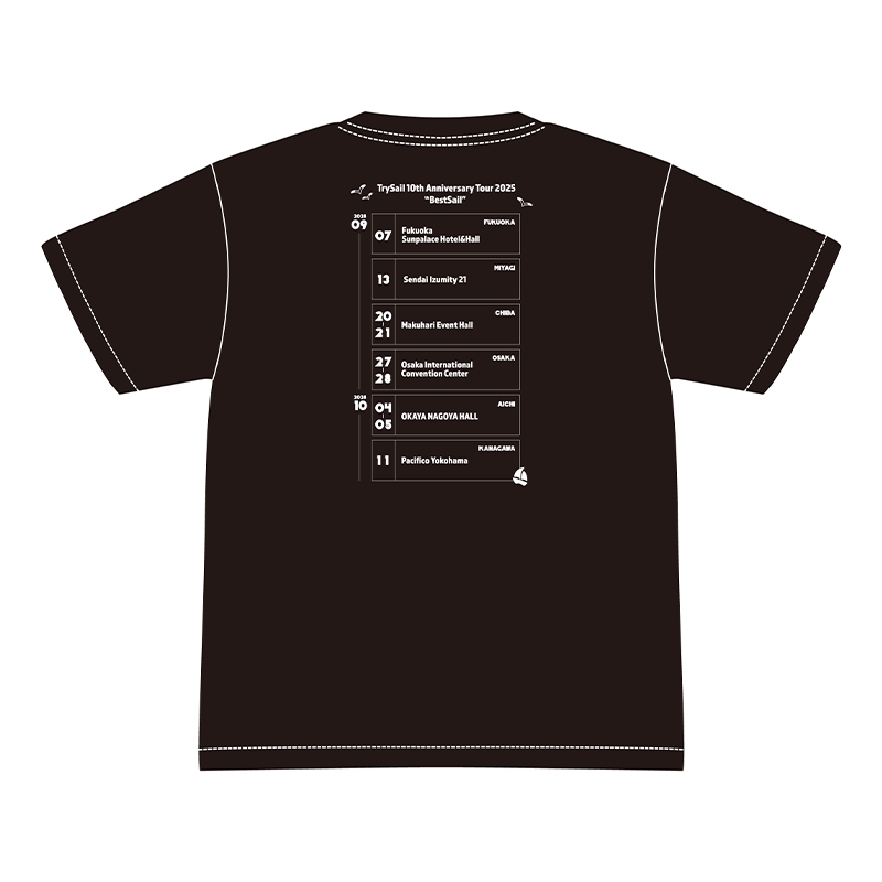ツアーTシャツ（M）/ BestSail : TrySail | HMV&BOOKS online