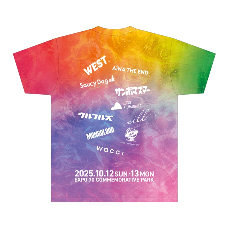 LiSA タイダイTシャツ 夏フェス2025ver XLサイズ LiSA タイダイTシャツ 夏フェス2025ver Lサイズ