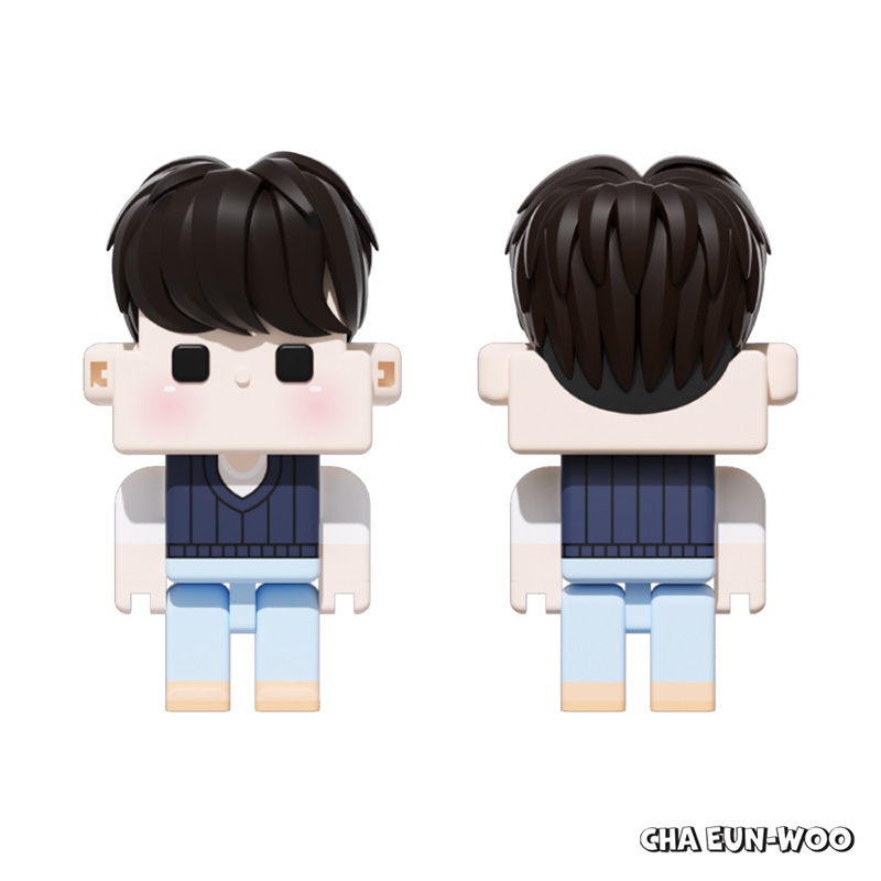 CHA EUN WOO DASHU アクリルスタンド 5点セット　チャ・ウヌ CHA EUN WOO DASHU アクリルスタンド 5点セット チャ・ウヌ
