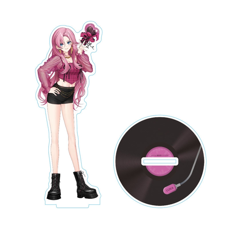 BIGアクリルスタンド（巡音ルカ）/ 初音ミク×HMV35th : 初音ミク