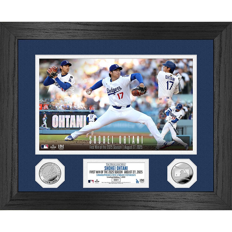 MLB 2025 ドジャース 大谷翔平 ボブルヘッド【＠Loppi・HMV限定】 数量限定シリアル番号入り＞MLB 2025 ドジャース 大谷翔平